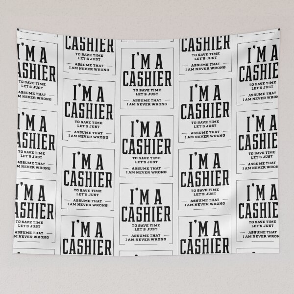Item preview, I'm a Cashier - Jobs occupation Gift designed and sold by DiogoCalheiros.