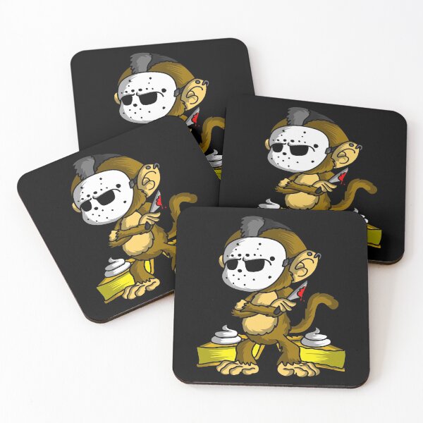 Item preview, Cute Spooky Halloween Monkey with Mask Outfit designed and sold by YourWayOfLife.