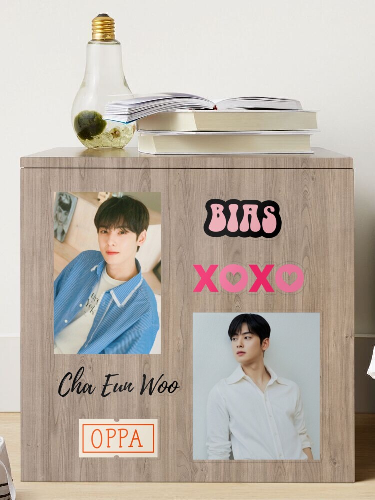 Cha Eun Woo - V8 Sticker for Sale by shoppinggalore