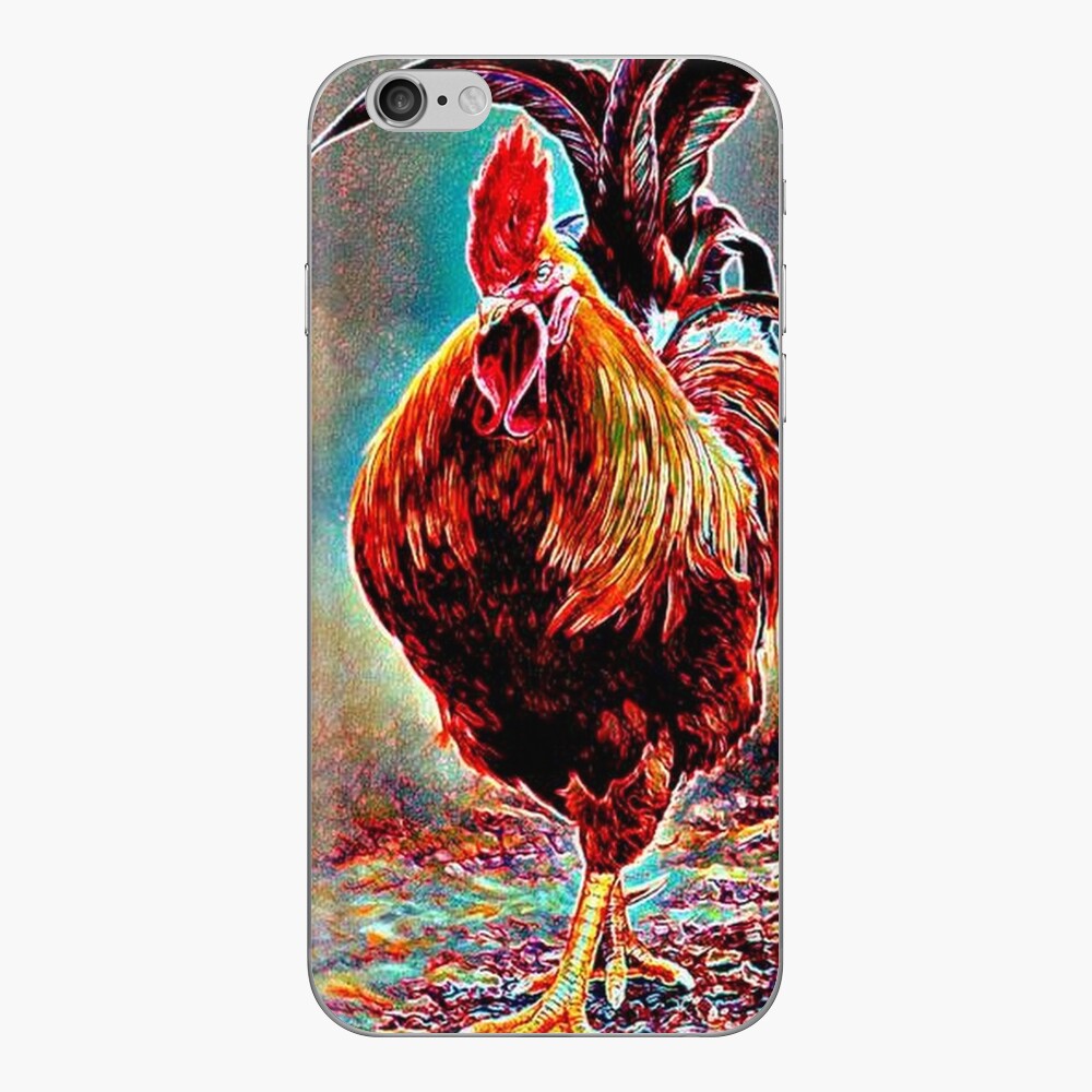 BRIGHT ROOSTER iPhone Skin