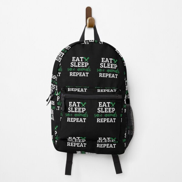 Item preview, Eat Sleep Save Animals Repeat designed and sold by Davestre Designs.