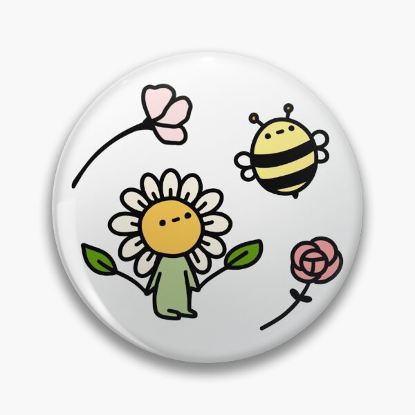 Item preview, Flower & Bee designed and sold by DoodleBakery.