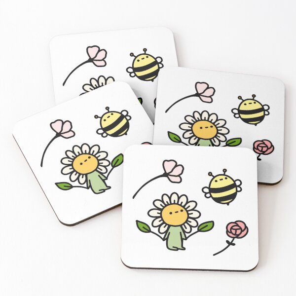 Item preview, Flower & Bee designed and sold by DoodleBakery.