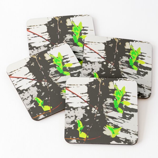 Item preview, Birch tree, spring green designed and sold by Greengardens36.