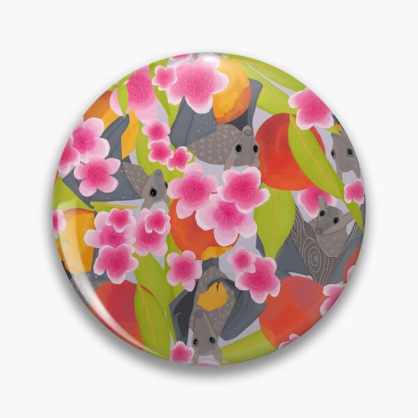 Item preview, Bats in a Peach tree designed and sold by Amy Hadden.