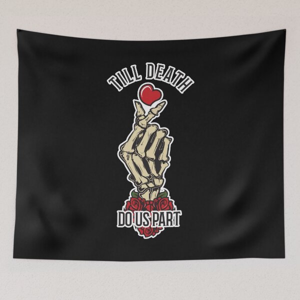 Item preview, Skeleton Finger heart | Till death do us part designed and sold by maje23.
