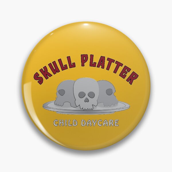 Item preview, Skull Platter Child Daycare designed and sold by skocartwork.