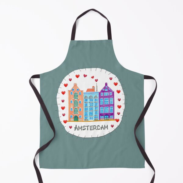 Item preview, I LOVE AMSTERDAM - Trompe L'oeil PATCH designed and sold by Colette van der Wal.