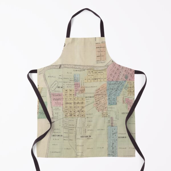 Item preview, Old Mankato MN Map (1874) Vintage Key City Minnesota Street Atlas designed and sold by BravuraMedia.