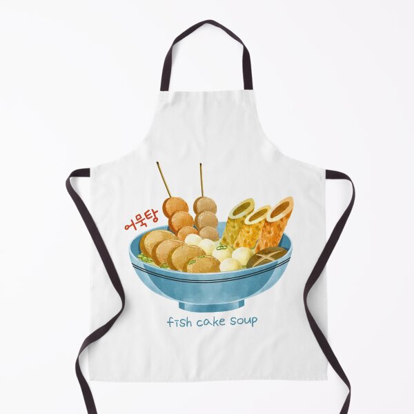 Item preview, Korean Food - Fish Cake Soup "어묵탕" designed and sold by dkdk-kdk.