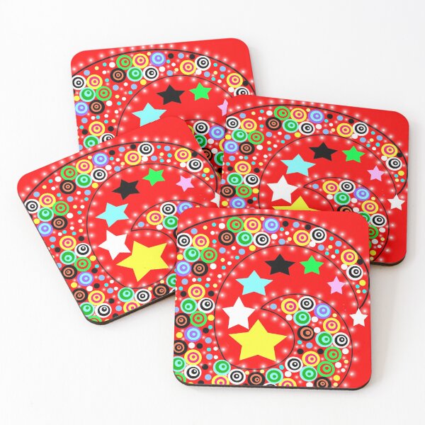 Item preview, Colorful wave  designed and sold by Shirley cute art .