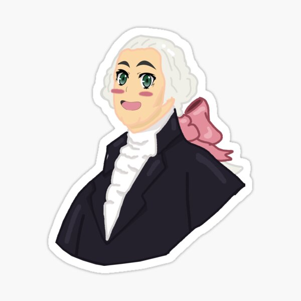 Item preview, Kawaii George Washington designed and sold by lodaxaprine.