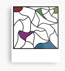 The colours within Metal Print