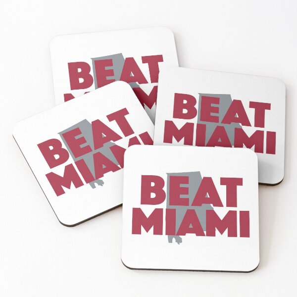 Item preview, Beat Miami | Bama Football designed and sold by SLAG-Creative.