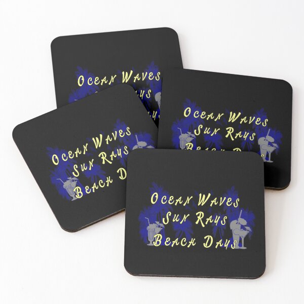 Item preview, Ocean Waves Sun Rays Beach Days designed and sold by A-T-H.