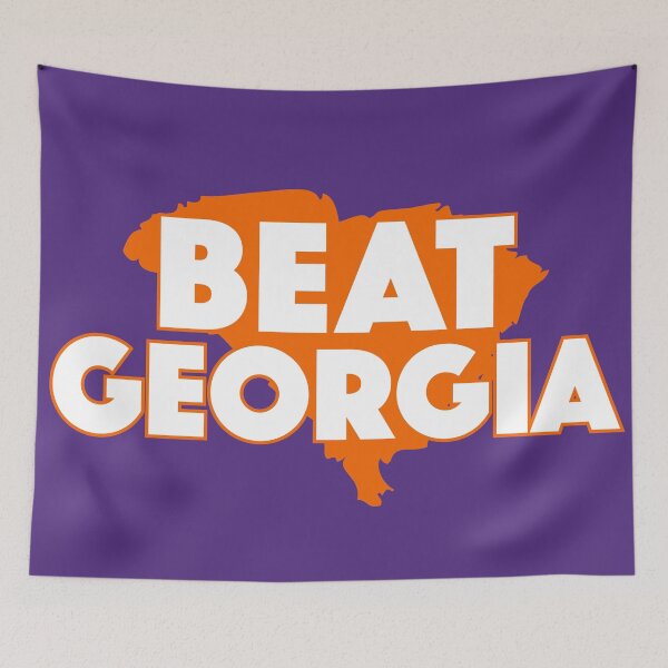 Item preview, Beat Georgia | Tiger Football designed and sold by SLAG-Creative.