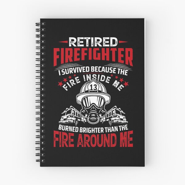 Item preview, Retired Firefighter I Survived Because The Fire Inside Me Burned Brighter Than The Fired Around Me designed and sold by Adams Bretas.