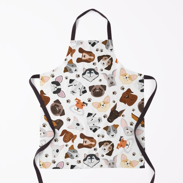 Item preview, Cute Puppy Dog Mixed Breed Seamless Pattern Background with Breed Dog Illustration designed and sold by Peekonet.