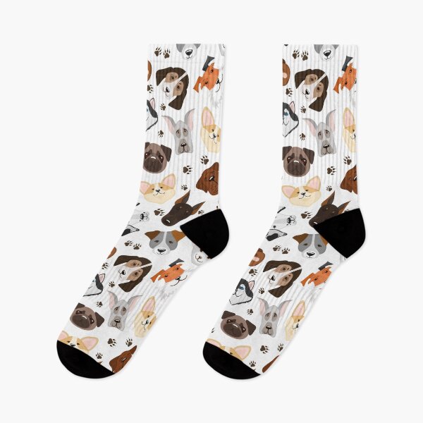 Item preview, Cute Puppy Dog Mixed Breed Seamless Pattern Background with Breed Dog Illustration designed and sold by Peekonet.