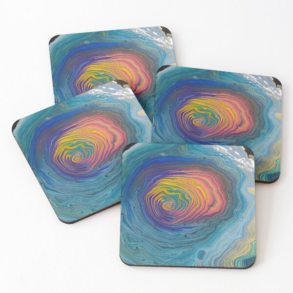 Item preview, Rainbow Ring Pour designed and sold by blklicoriceart.