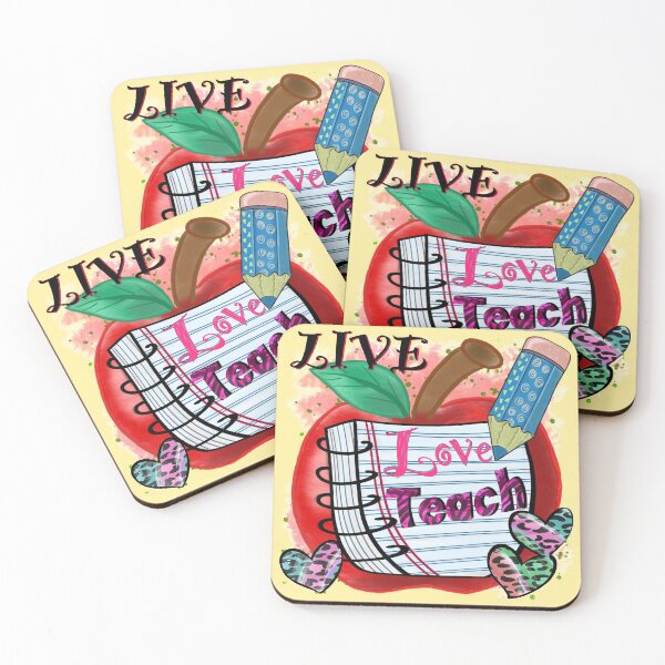 Item preview, Live Love Teach designed and sold by dalypdesign.