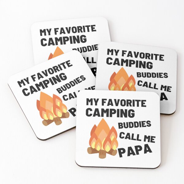 Item preview, My Favorite Camping Buddies Call Me Papa designed and sold by Chanchane Store.