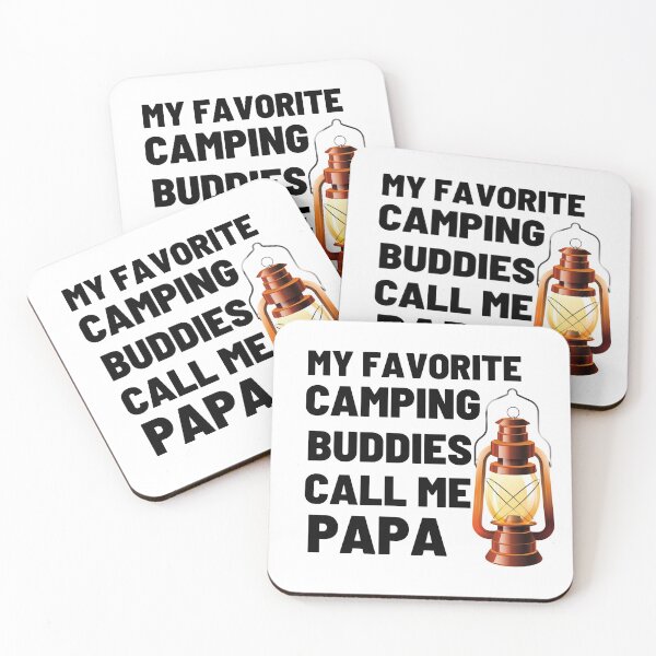 Item preview, My Favorite Camping Buddies Call Me Papa designed and sold by Chanchane Store.