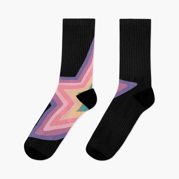 Item preview, multicolored star, psychedelic shapes. designed and sold by Sarah Zan.
