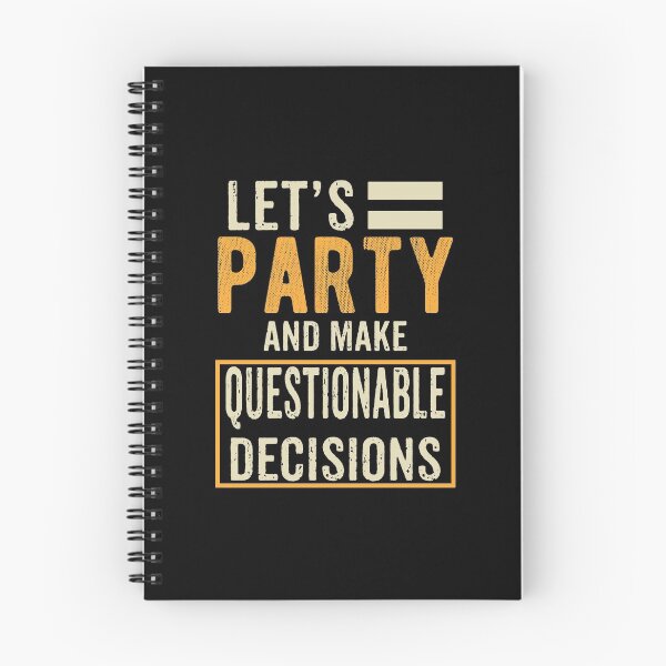 Item preview, Let's party and make questionable decisions designed and sold by rodmendonca.