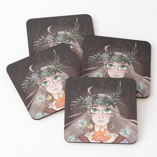 Item preview, Litha Fire Girl designed and sold by kurtka.
