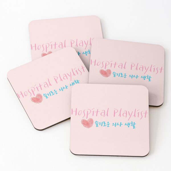 Item preview, Copy of Hostpital Playlist (kdrama) fingerprint typography design designed and sold by dkdk-kdk.