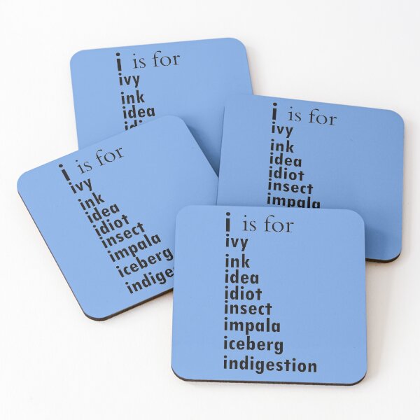Item preview, The i is for ivy: Alphabet a-z Words -Alphabet Words designed and sold by matrixvip.