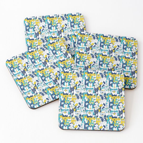 Item preview, Dogs Different Breeds Seamless Pattern designed and sold by Peekonet.