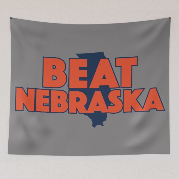 Item preview, Beat Nebraska | Illinois Football designed and sold by SLAG-Creative.