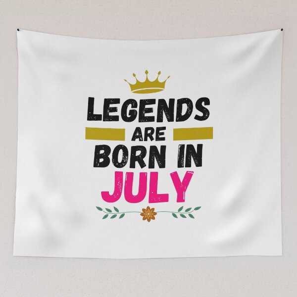 Item preview, legends are born in july designed and sold by ronaldsonou.