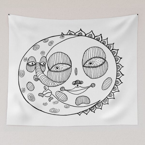Item preview, Sun & Moon designed and sold by NiasCanvas.