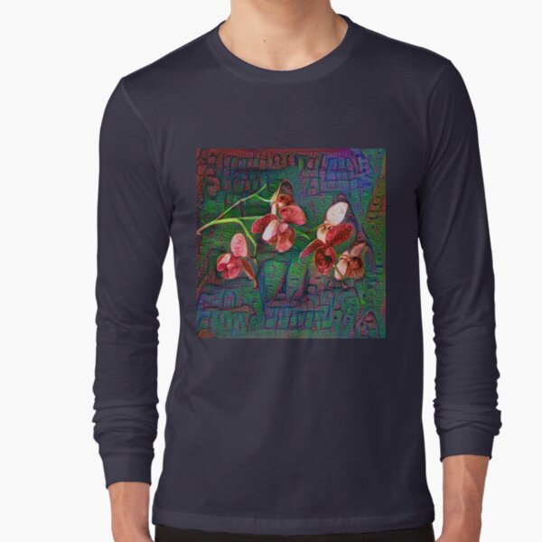 Phalaenopsis A #DeepDream Long Sleeve T-Shirt