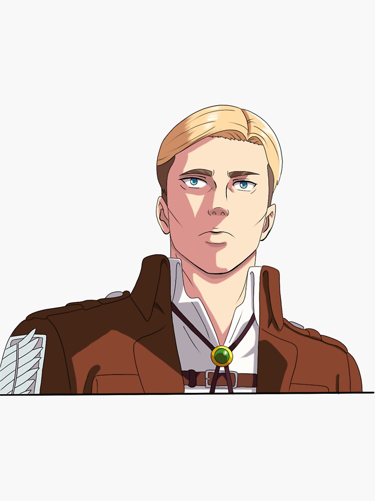 "Erwin Smith " Sticker for Sale by Empathizeme2 Redbubble