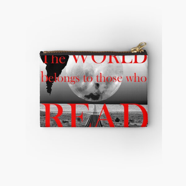 Item preview, The world belongs to those who read designed and sold by David Lee Thompson.