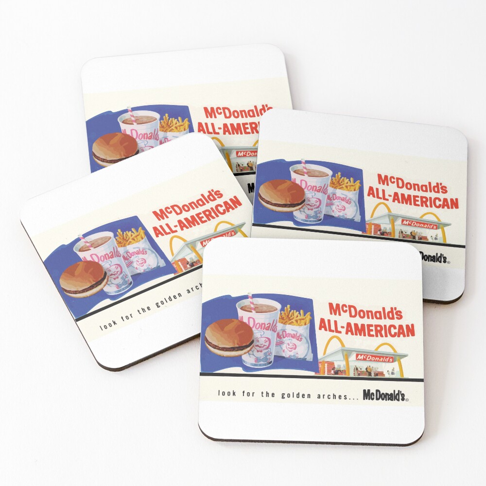 Artikel-Vorschau von Untersetzer (4er Set), designt und verkauft von StickerChest.