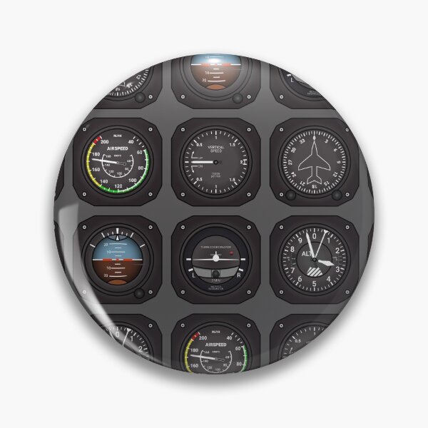 Item preview, Airplane Pilot Flight Deck Instruments designed and sold by Maria Garcia.