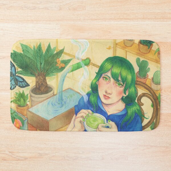 Item preview, Caroline drinking tea in her sunroom designed and sold by Hynek Šnajdr.