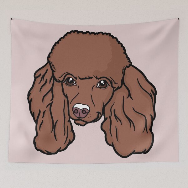 Item preview, Cute Peach Poodle  designed and sold by rmcbuckeye.