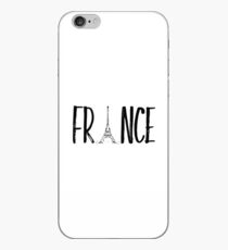 FRANCE Typografie iPhone Case