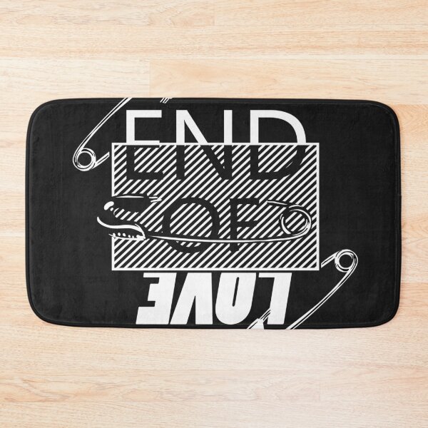 Item preview, End Love Graphic Slogan Black Background designed and sold by Peekonet.