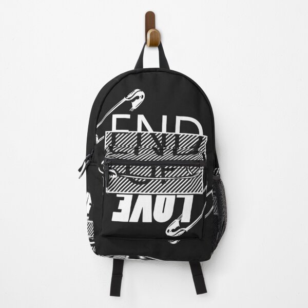 Item preview, End Love Graphic Slogan Black Background designed and sold by Peekonet.