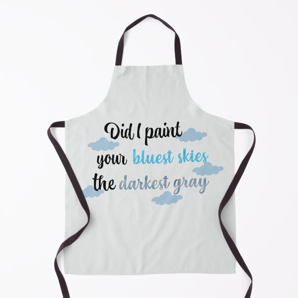 Item preview, Did I Paint Your Bluest Skies the Darkest Gray Taylor Swift designed and sold by Mint-Rose.