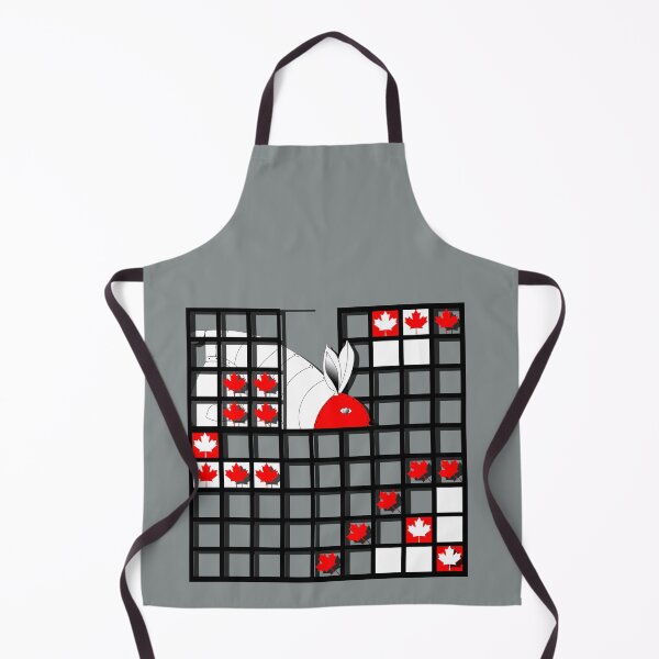 Item preview, Grid, (045 Schneehasse Canada (1)) Decorative, Digital, Colorful, Children's Art, designed and sold by Paszkan.