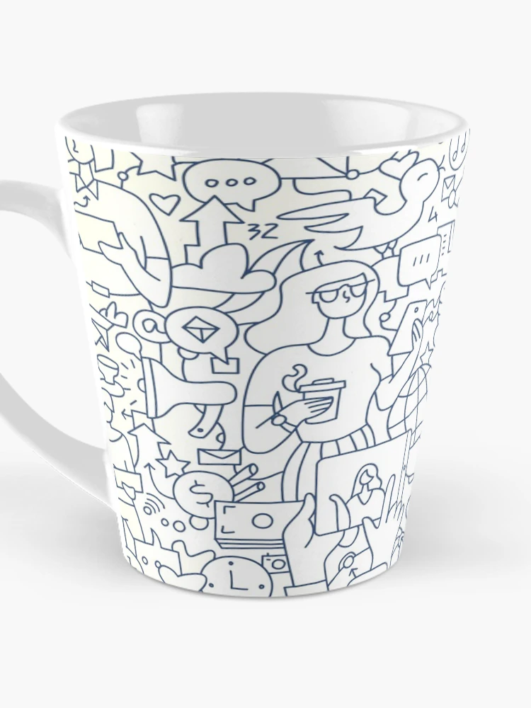 Thumbnail 3 of 4, Coffee Mug, Random designed and sold by Blue-Button.