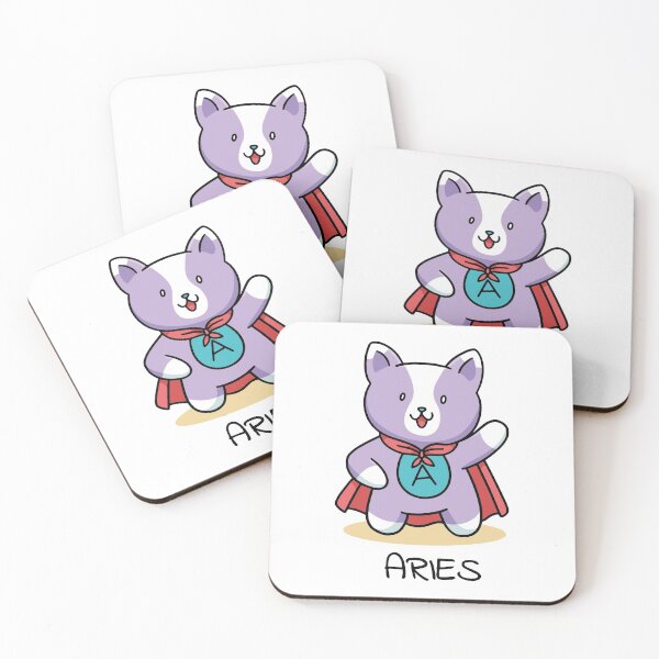 Item preview, Aries Zodiac Horoscope Astrology Cat Gift Idea designed and sold by Sash92.